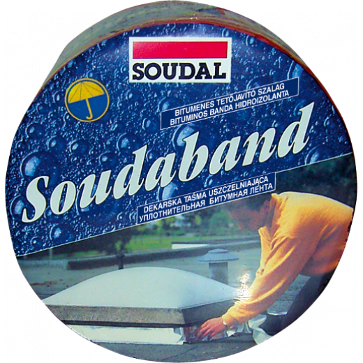 BANDA Hidroizo bitum. SOUDABAND(10 cmx10m) aluminiu 101182(6)